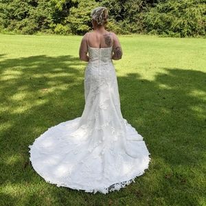 NWT Monique Luo Fit & Flare Wedding Dress